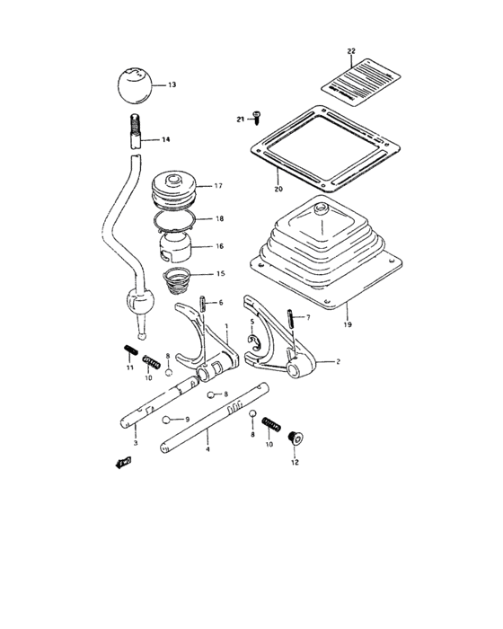 Transfer gear shifting