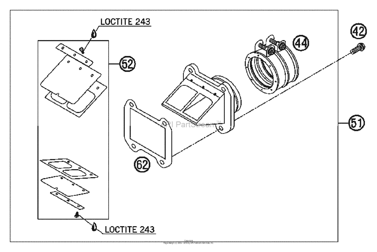 Reed Valve Case