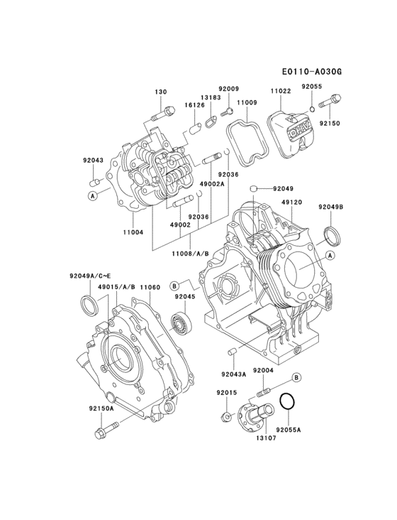 Cylinder/crankcase
