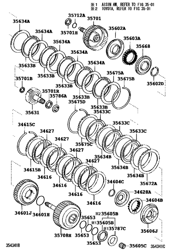 Brake Band & Multiple Disc Clutch (Atm)
