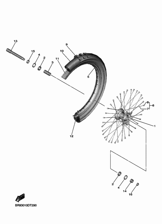 Front wheel