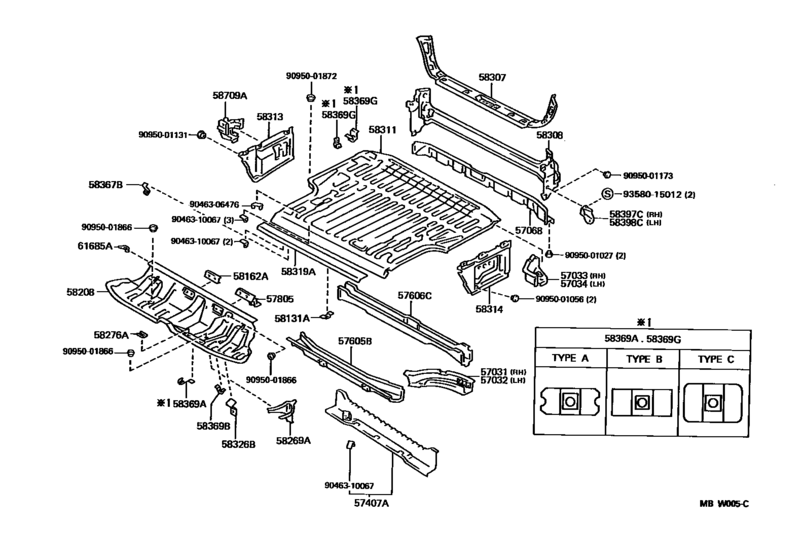 Floor Pan & Lower Back Panel