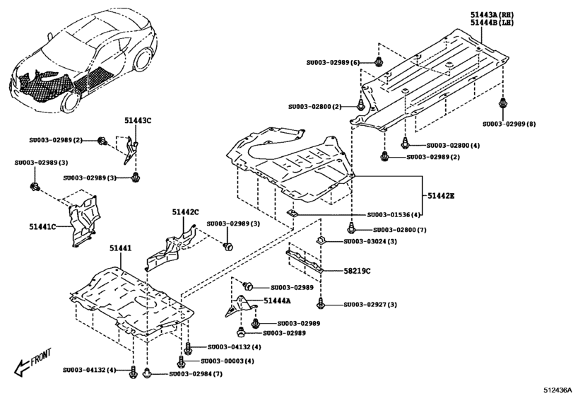 Suspension Crossmember & Under Cover