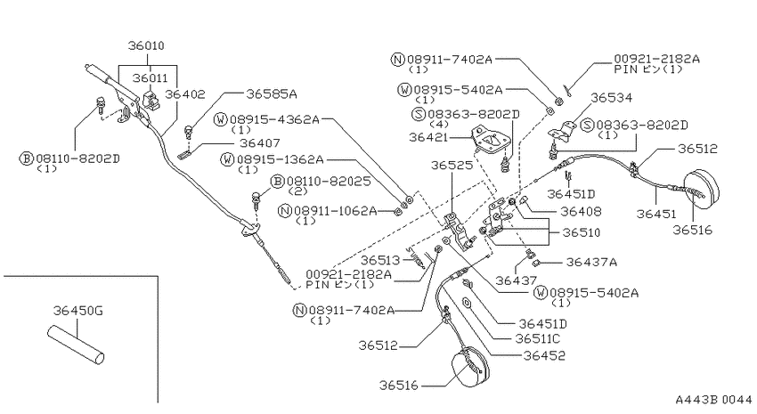 Parking brake control