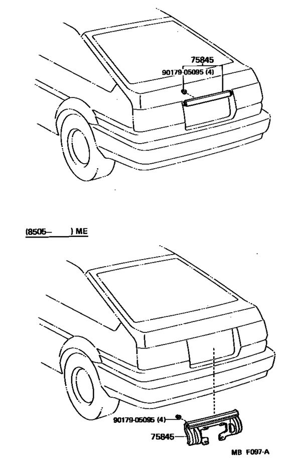 Rear Moulding