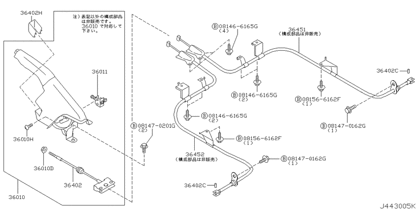 Parking brake control