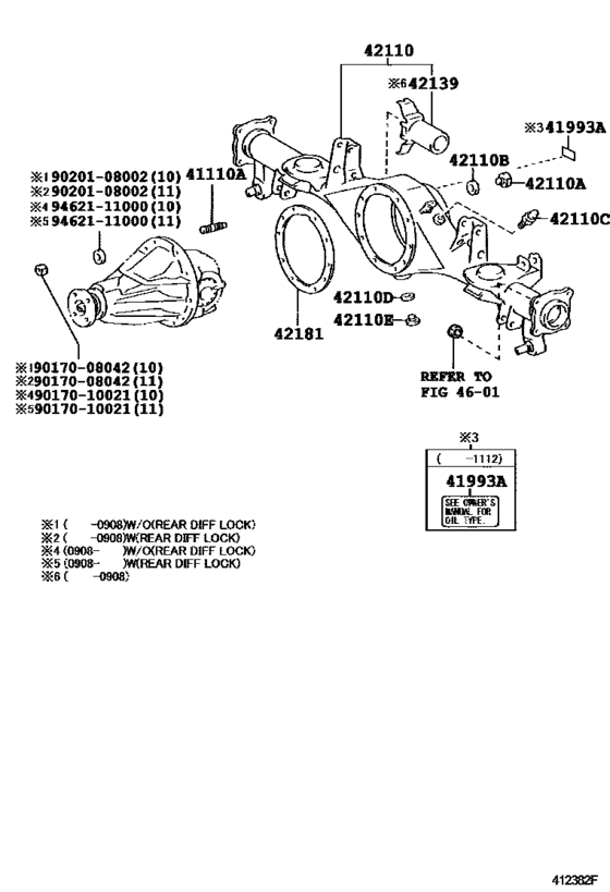 Rear Axle Housing & Differential