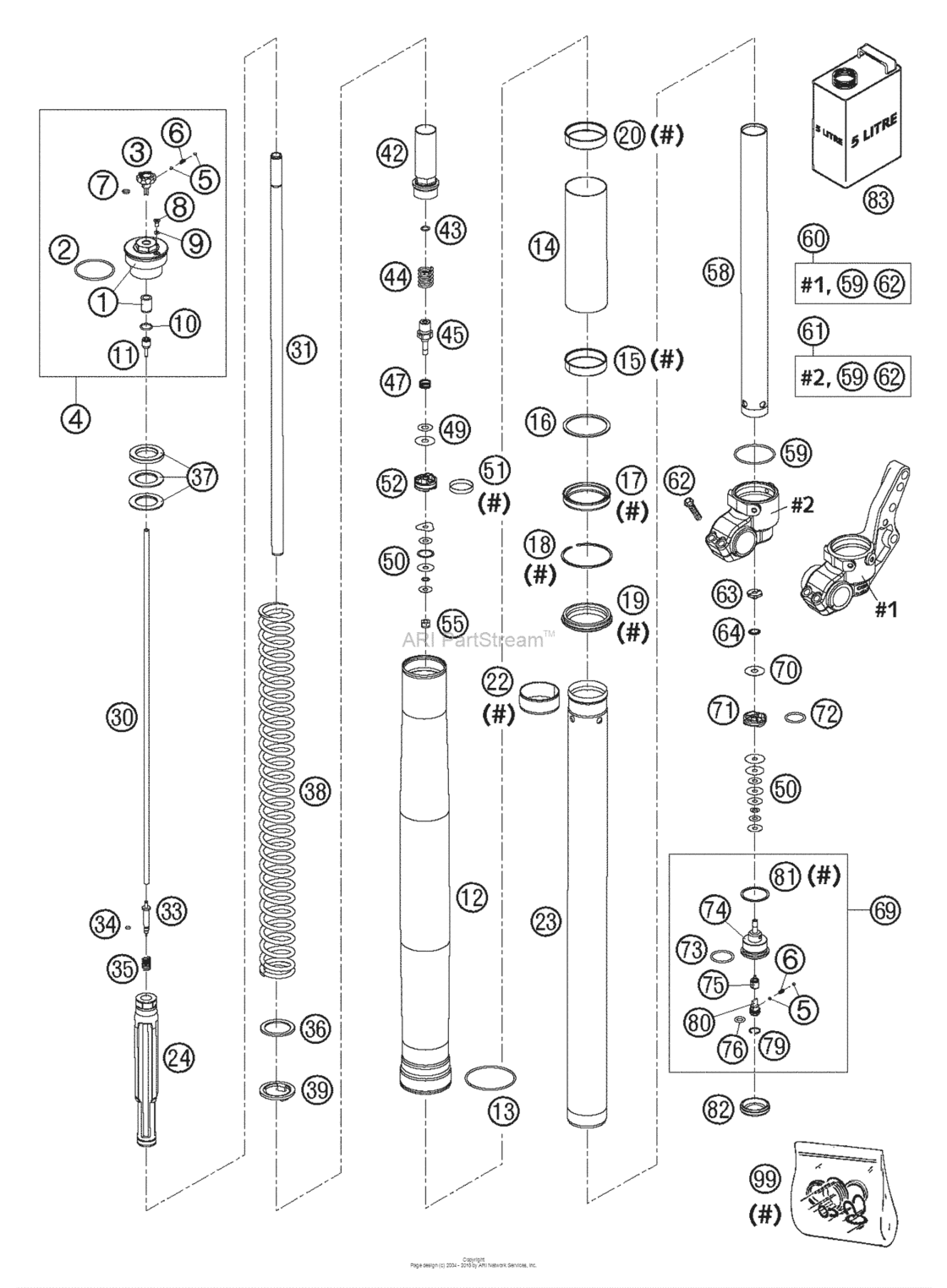 Fork Legs Wp Usd 48
