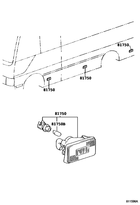 Rear Side Marker Lamp