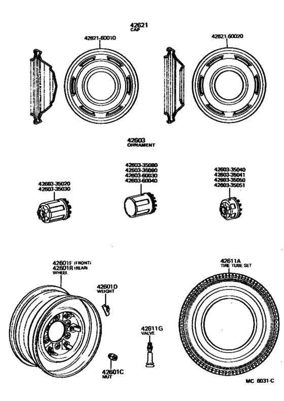 Disc Wheel & Wheel Cap