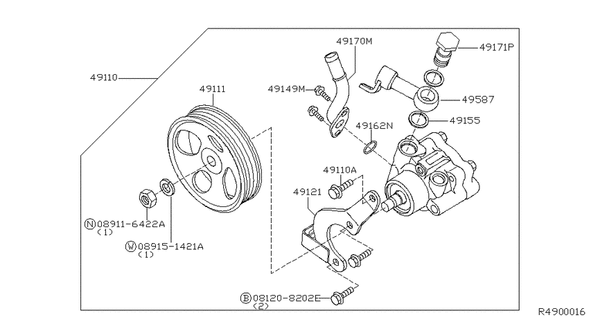 Power steering pump
