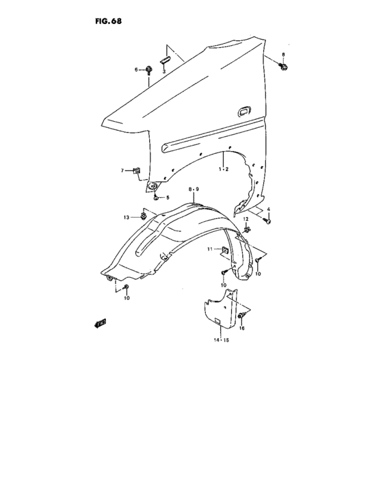 Front fender
