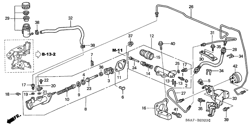 Clutch master cylinder
