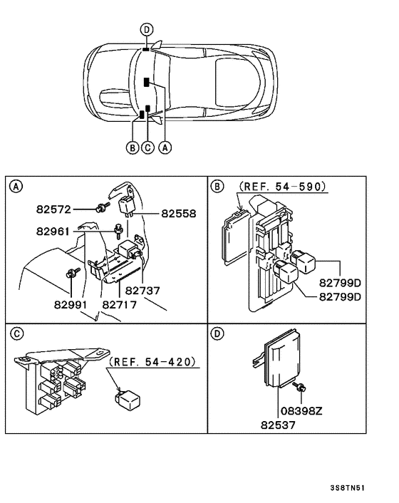 Relay,flasher & sensor