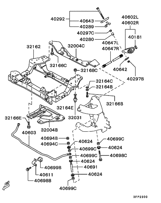 Front susp strut & spring