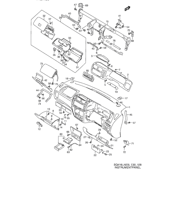 Instrument panel