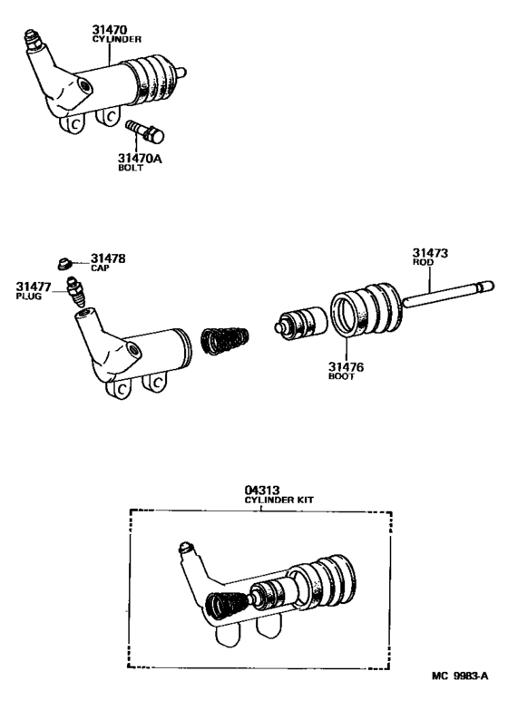 Clutch Release Cylinder