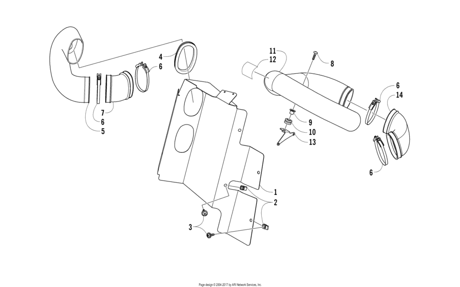 Case/belt Cooling Assembly