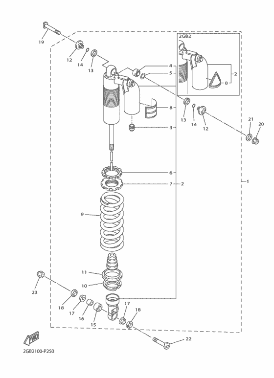 Rear suspension
