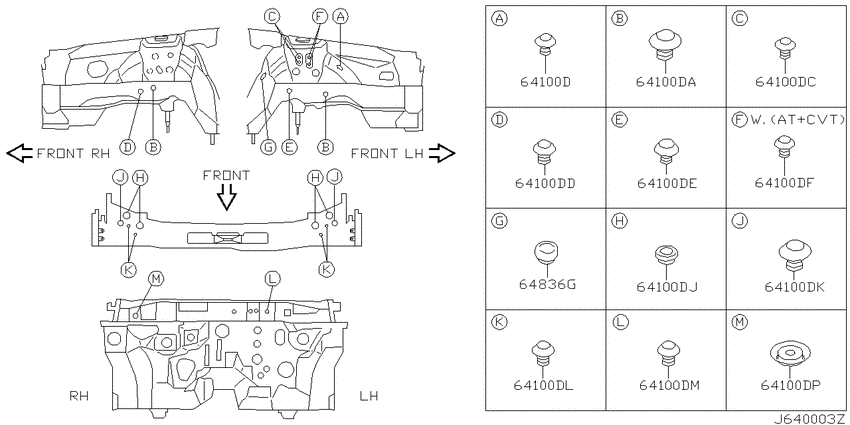 Hood ledge & fitting