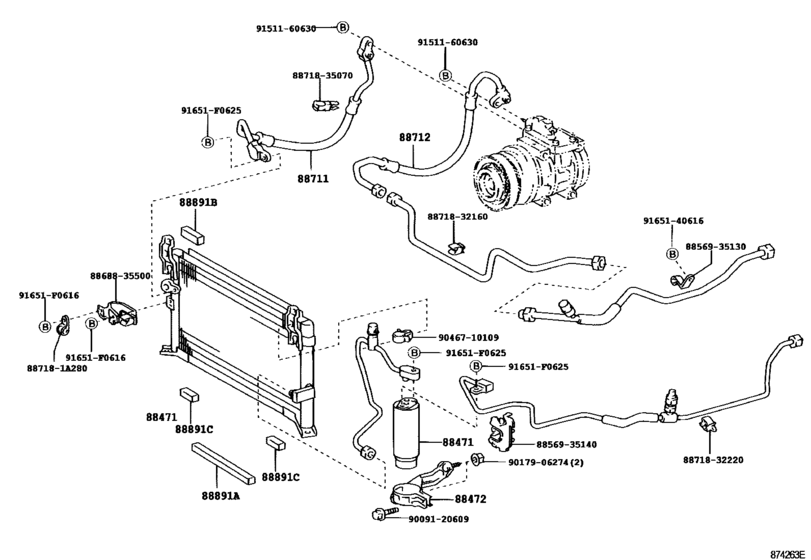 Heating & Air Conditioning - Cooler Piping