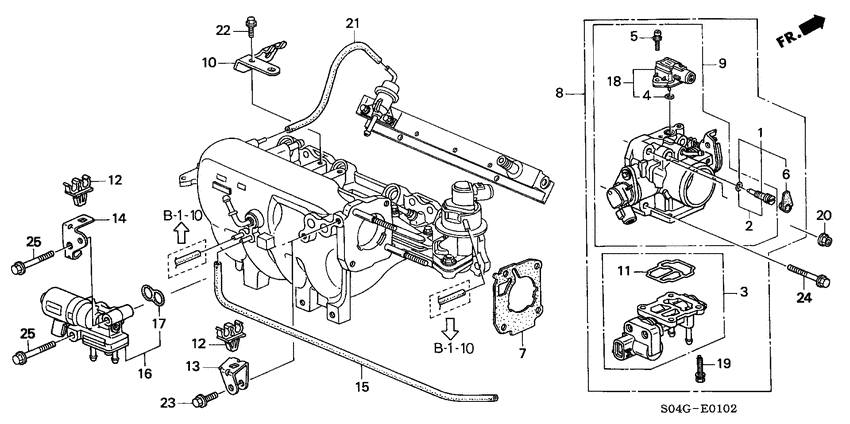 Throttle body