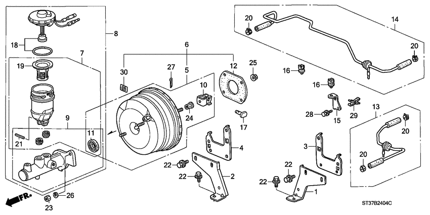 Brake master cylinder