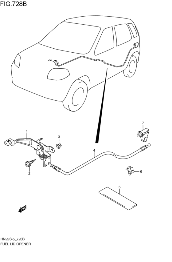 フューエルリッドオープナ