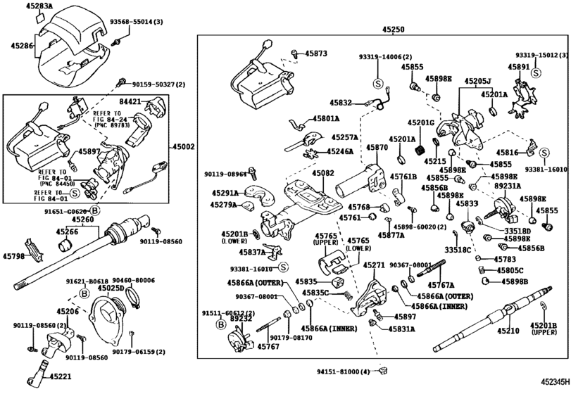 Steering Column & Shaft