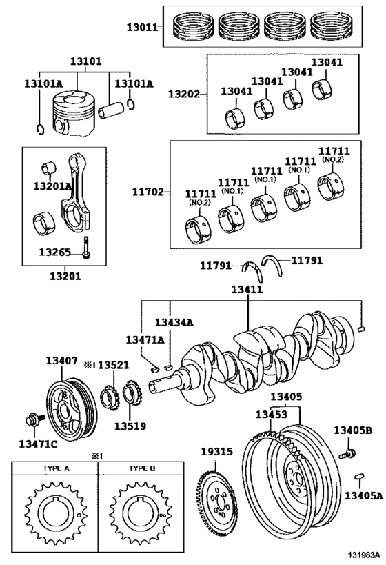 Crankshaft & Piston
