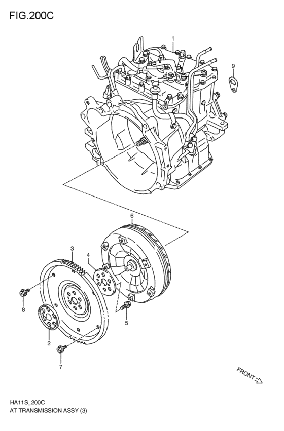at - transmission assy