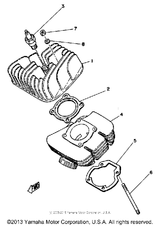 Cylinder head & cylinder