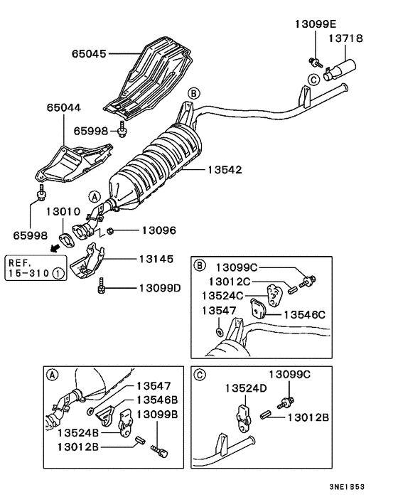 Exhaust pipe & muffler