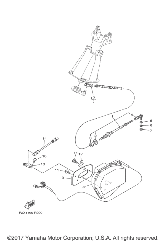 Control cable
