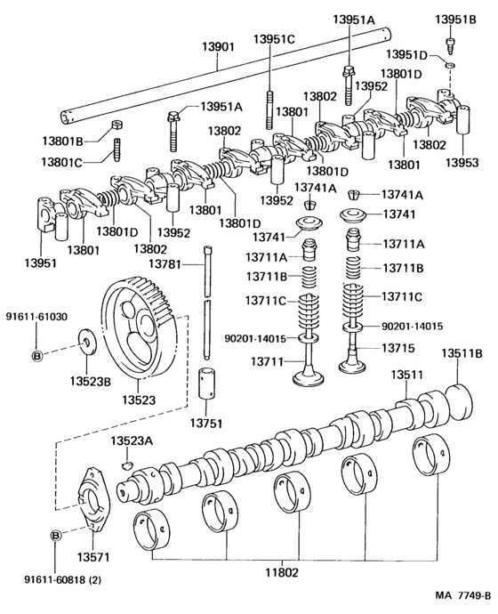 Camshaft & Valve