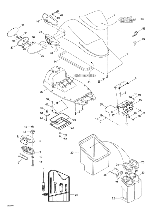 09- front storage compartment