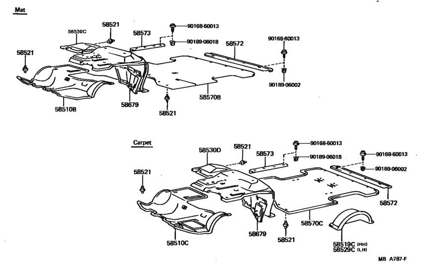 Floor Mat & Silencer Pad