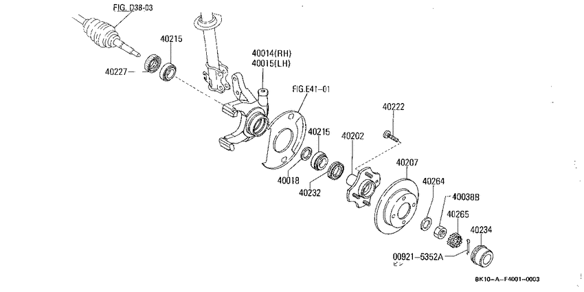 Front axle