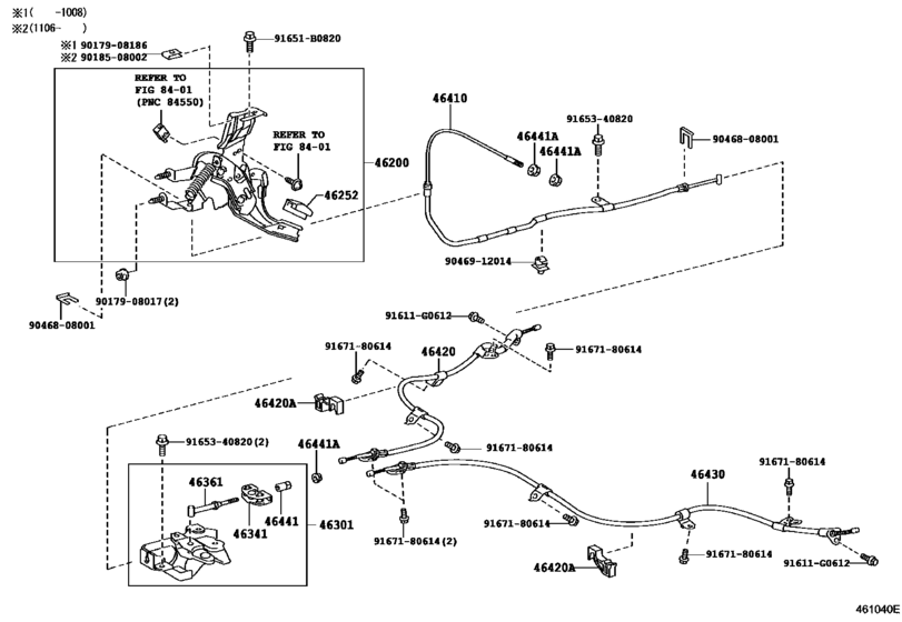 Parking Brake & Cable