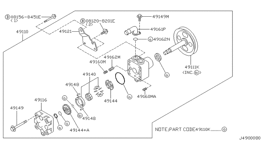 Power steering pump