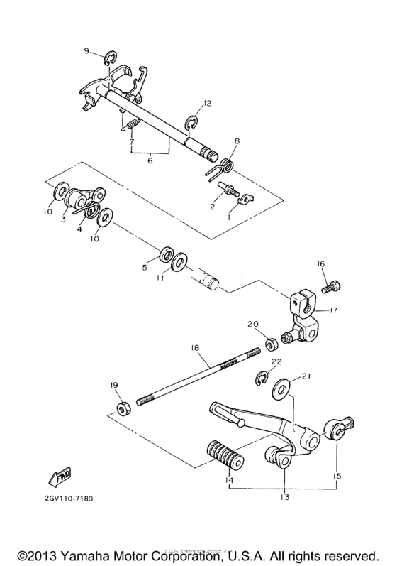 Shift shaft