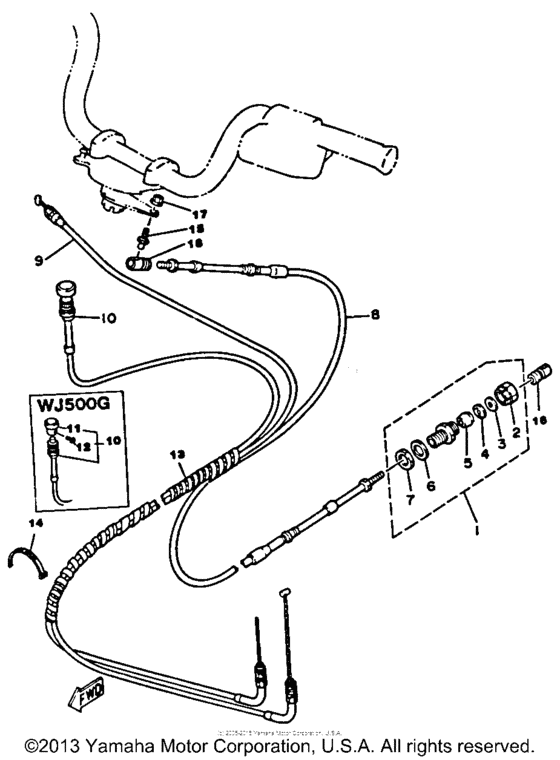 Control cable