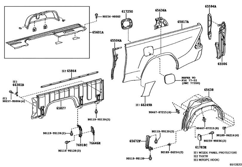 Rear Body Side Panel