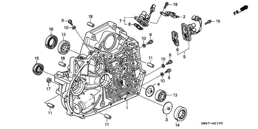 Torque converter housing