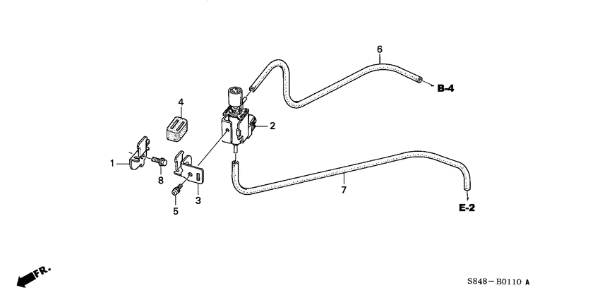 Purge control solenoid valve