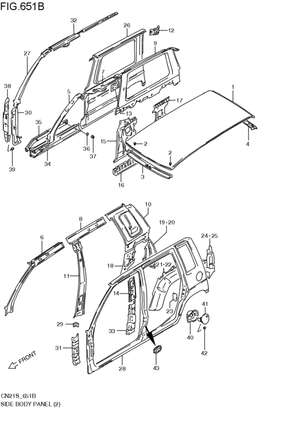 side body panel