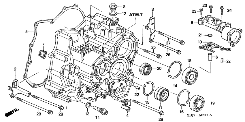 Transmission case