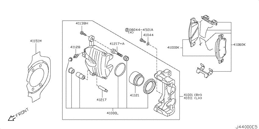 Front brake