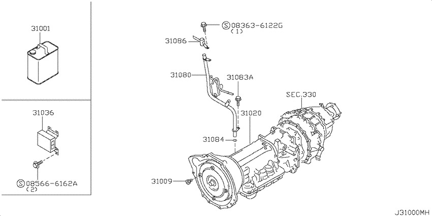Auto transmission,transaxle & fitting