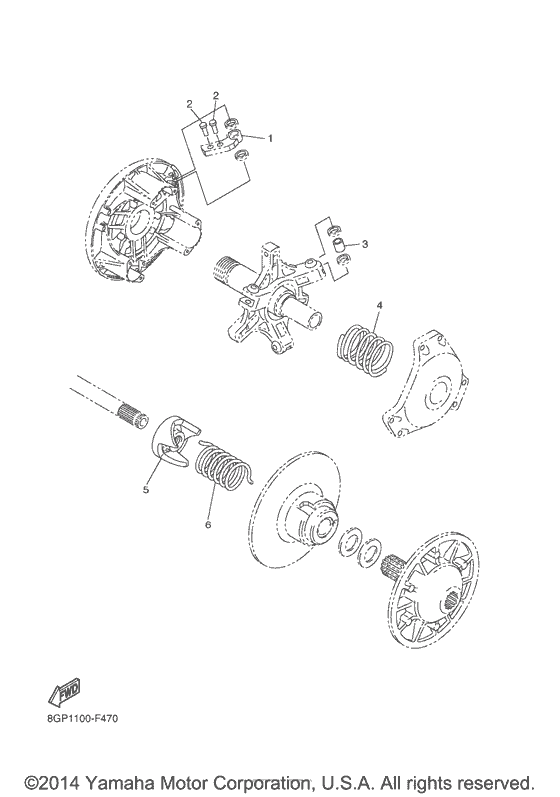 Alternate drive setting 1